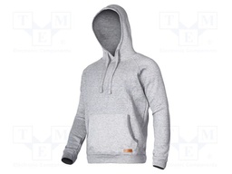 Hoodie; Size: XXXL; grey; 320g/m2
