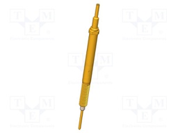 Test needle; Maksimum spring compression: 5.2mm; 3A; Ø: 1mm; 0.7N