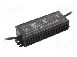 Power supply: switched-mode; LED; 100W; 21÷71VDC; 1400mA; IP67