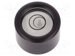 Spirit level; with smooth reference surface; 13mm; aluminium