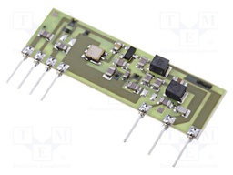 Module: RF; AM transmitter; AM,ASK; 433.92MHz; 3÷5VDC; 5mA; 10mW