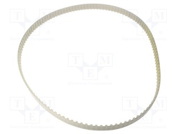 Timing belt; T10; W: 20mm; H: 4.5mm; Lw: 1240mm; Tooth height: 2.5mm