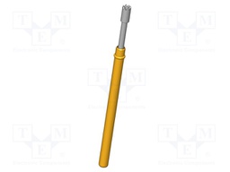 Test needle; Operational spring compression: 4mm; 8A; Ø: 1.5mm
