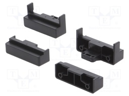 Radio mounting frame; Audi; 1 DIN; black