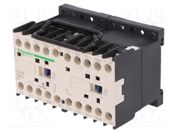 Contactor: 3-pole reversing; NO x3; Auxiliary contacts: NO; 24VDC