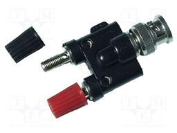 Adapter; 3A; nickel plated; Insulation: nylon; 59x30x18mm