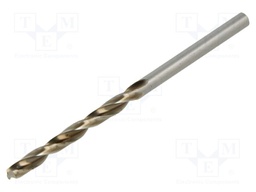 Drill bit; for metal; Ø: 3.5mm; 2pcs; blister; HSS SUPER