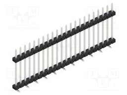 Connector: pin strips; pin header; male; PIN: 22; 2mm; SMT; 1x22