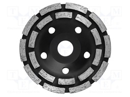 Grinding wheel; Ø: 125mm; segmented; Holder: assembly hole
