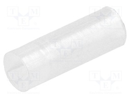 Spacer sleeve; LED; Øout: 4mm; ØLED: 3mm; L: 11.5mm; natural; UL94V-2