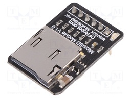 Module: adapter; SD micro; SPI; 5VDC; Application: for Arduino