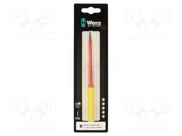 Interchangeable blade; slot; insulated; 4,0x0,8mm; 157mm; 1kVAC