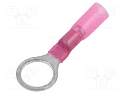 Tip: ring; M10; Ø: 10.5mm; 0.5÷1.5mm2; crimped; for cable; insulated