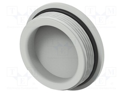 Stopper; polyamide; light grey; IP68; Entrelec; Gland: M40; 10mm