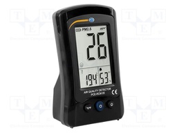 Meter: air quality; Range: 0÷500ug/m3; Humid.range: 0÷99%RH; ±5%