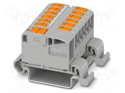 Splice terminal: rail; 24A; 690V; push-in; PA; L: 29.2mm; 0.14÷4mm2