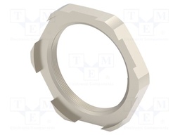 Nut; IP67,IP68; Thread: M25; Mat: stainless steel; Entrelec