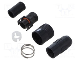 Connector: circular; HR30; Locking: push-pull; plug; male; 2A; 30VAC