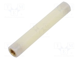 Screwed spacer sleeve; cylindrical; polyamide; M8; 100mm