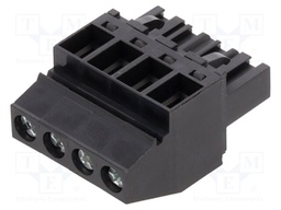 Relays accessories: plug-in connector; Leads: screw; PIN: 4; SOB