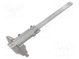 Calliper; Range: 0÷200mm; bag; double,with analog readouts
