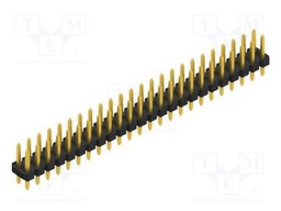 Connector: pin strips; pin header; male; PIN: 48; 2.54mm; THT; 2x24