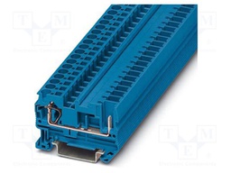 Splice terminal: rail; PA; terminals: 2; W: 6.2mm; H: 55.8mm