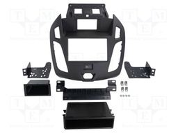 Radio frame; Ford; 2 DIN; black