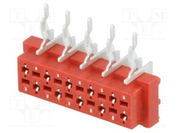 Socket; wire-board; female; PIN: 10; THT; on PCBs; 30V; 1A; -40÷105°C