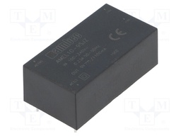 Converter: AC/DC; 10W; Uout: 9VDC; Iout: 1.1A; 80%; Mounting: PCB