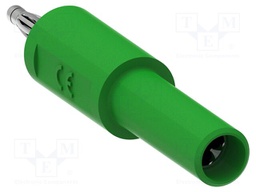 Adapter; green; 60VDC; 36A; 46mm; Type: non-insulated; 30VAC