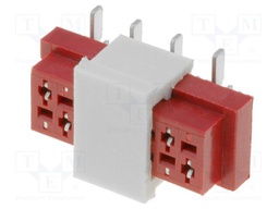 Socket; wire-board; female; PIN: 8; SMT; on PCBs; 30V; 1A; -40÷105°C