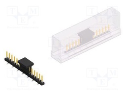 Connector: pin strips; pin header; male; PIN: 15; 2mm; SMT; 1x15