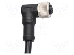 Cable: for sensors/automation; PIN: 5; M12-M12; 0.5m; plug; plug