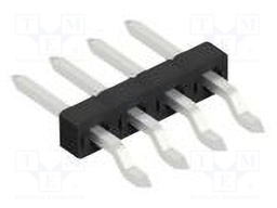 Connector: pin strips; pin header; male; PIN: 4; 2mm; SMT; 1x4; 100V