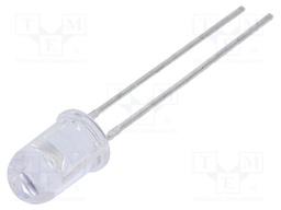 IR transmitter; 5mm; transparent; 27mW; 40°; λp max: 940nm; THT