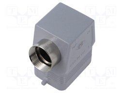 Enclosure: for HDC connectors; C-TYPE; size 44.27; high; PG21