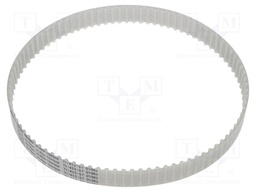 Timing belt; T5; W: 16mm; H: 2.2mm; Lw: 455mm; Tooth height: 1.2mm