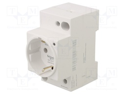 F-type socket (Schuko); 250VAC; 16A; DIN; ACTI9