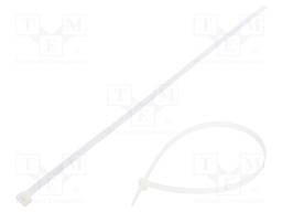 Cable tie; L: 460mm; W: 9mm; polyamide; 778N; natural; Ømax: 132mm