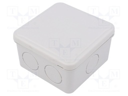 Enclosure: junction box; X: 88mm; Y: 88mm; Z: 52mm