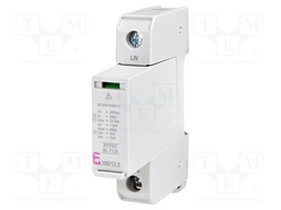 Surge arrester; Type 1+2+3; Poles: 1; In 8/20us: 40kA; -40÷85°C
