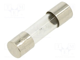 Fuse: fuse; 1.25A; 250VAC; glass; 20x5.2mm; brass; bulk