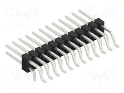 Connector: pin strips; pin header; male; PIN: 24; 2.54mm; SMT,THT