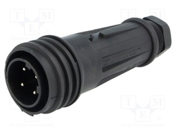 Connector: circular; plug; male; PIN: 4; Buccaneer 900; for cable