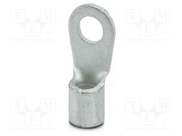 Non-insulated; Body: silver; Tip: ring