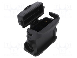 Enclosure: for rectangular connectors; Han Eco A; size 16A; M20