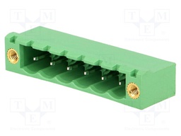 Pluggable terminal block; 5.08mm; ways: 6; straight; socket; male