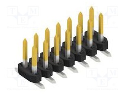 Connector: pin strips; pin header; male; PIN: 14; 2mm; SMT; 2x7; 100V