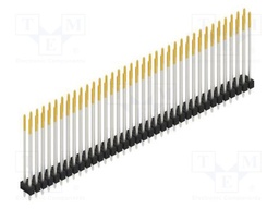 Connector: pin strips; pin header; male; PIN: 72; 2.54mm; THT; 2x36